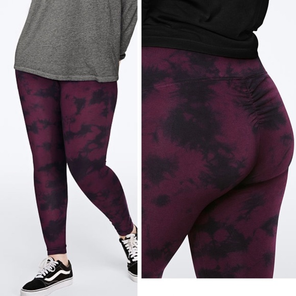 ruched back yoga pants